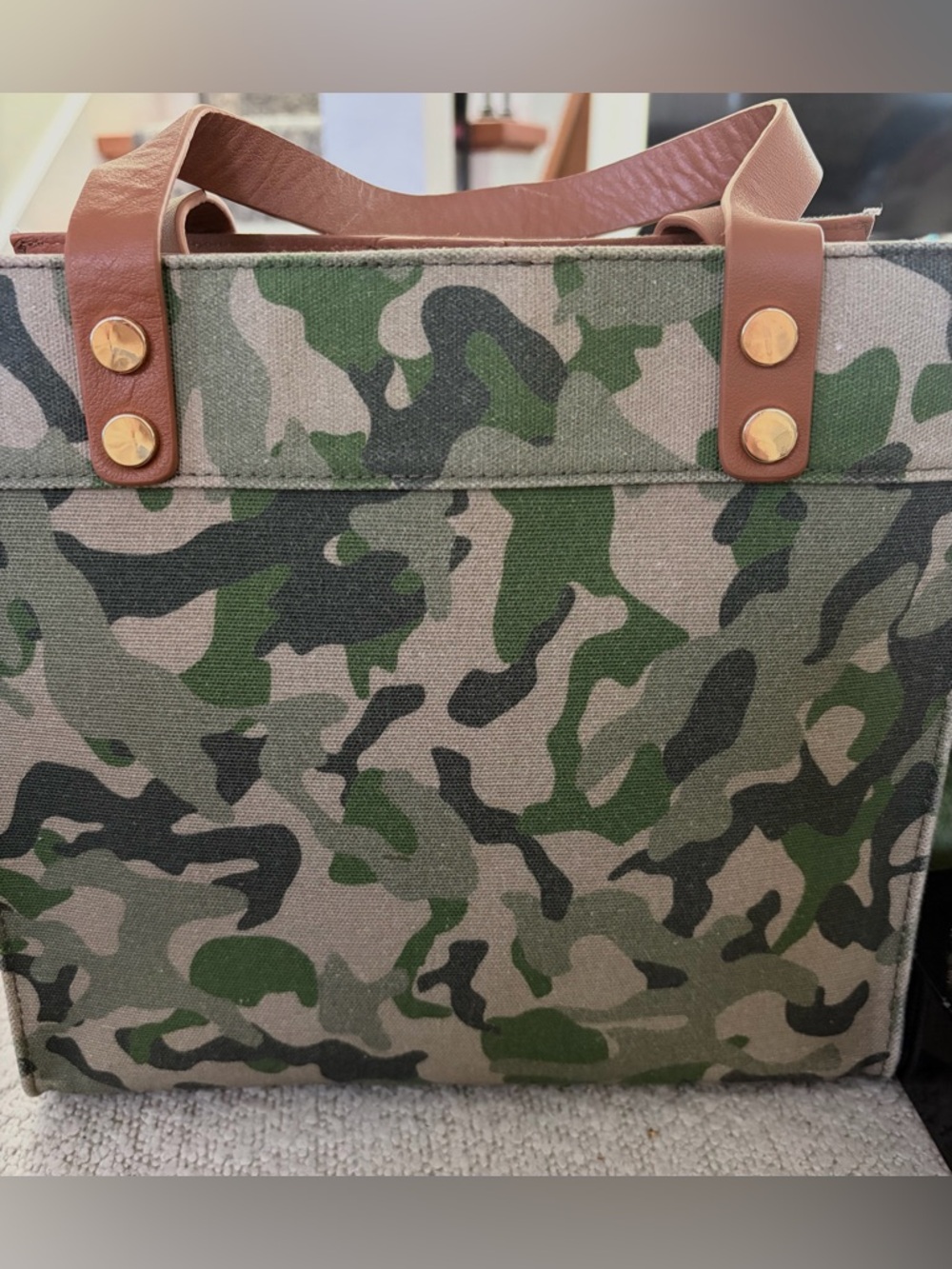 Mark & Graham Canvas & Leather Bag